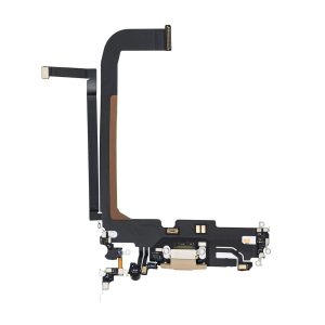 Cable flexible de carga USB de repuesto para iPhone 13 Pro Max - Dorado