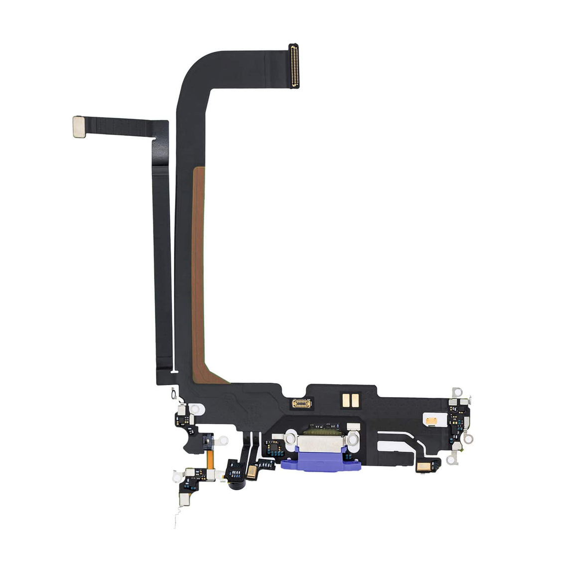 Cable flexible de carga USB de repuesto para iPhone 13 Pro Max - Azul Sierra
