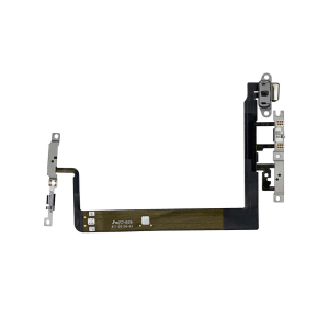 Botón de encendido de repuesto para iPhone 13 con soporte metálico.
