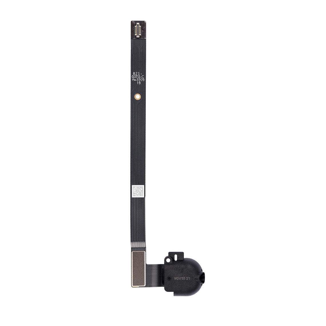 Cable flexible de repuesto para conector de auriculares del iPad de 9.ª generación (negro) - Versión WiFi