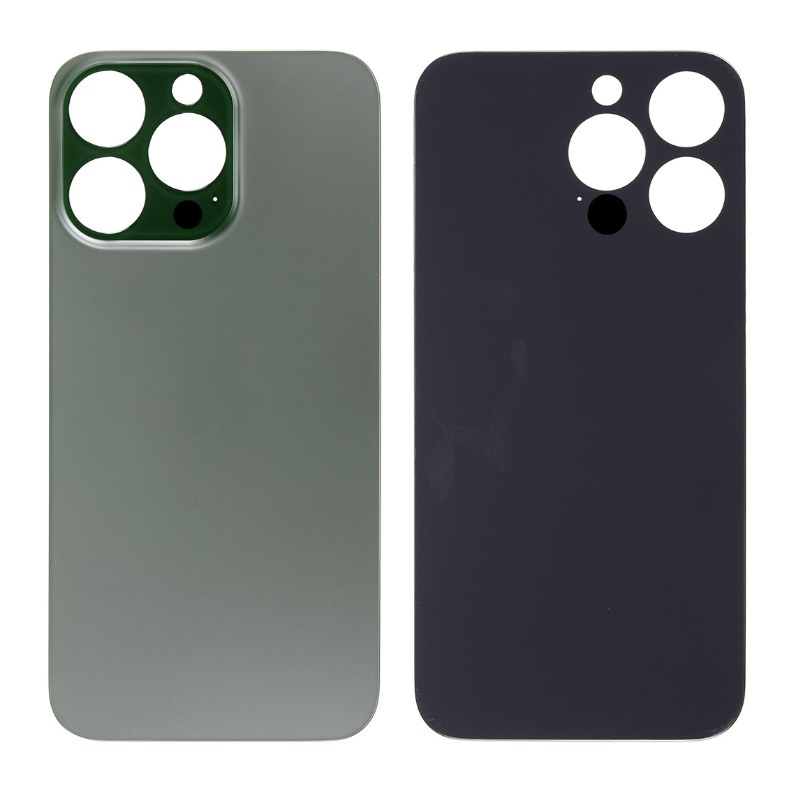 Cristal de repuesto para la cubierta trasera del iPhone 13 Pro - Verde alpino