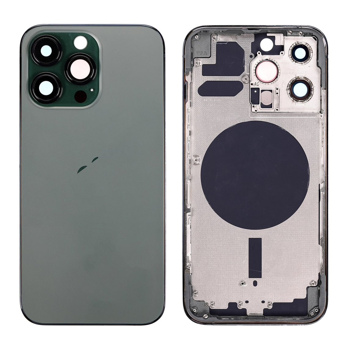 Carcasa trasera de repuesto con marco para iPhone 13 Pro - Verde alpino