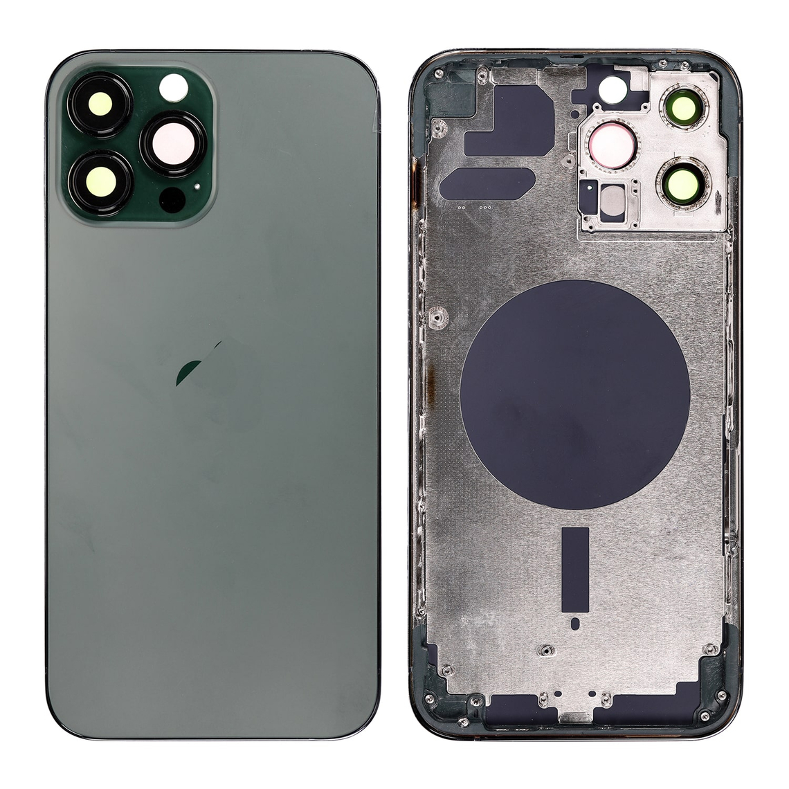 Carcasa trasera de repuesto con marco para iPhone 13 Pro Max - Verde alpino