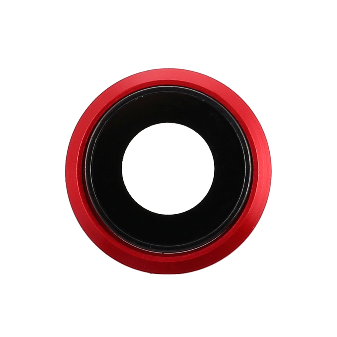 Soporte de cámara trasera con lente de repuesto para iPhone 8/SE 2.ª/SE 3.ª generación - Rojo
