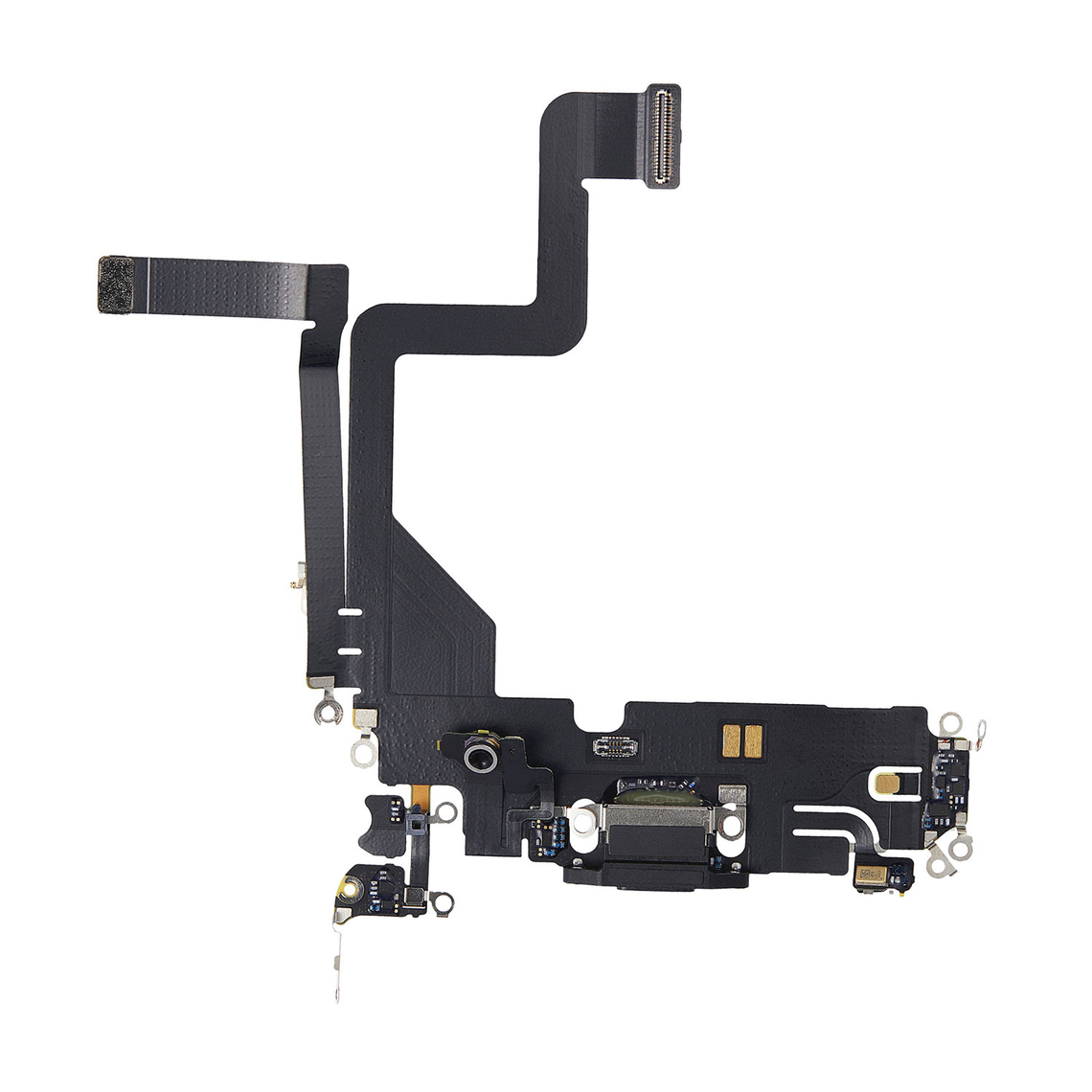 Cable flexible de carga USB de repuesto para iPhone 14 Pro - Negro espacial
