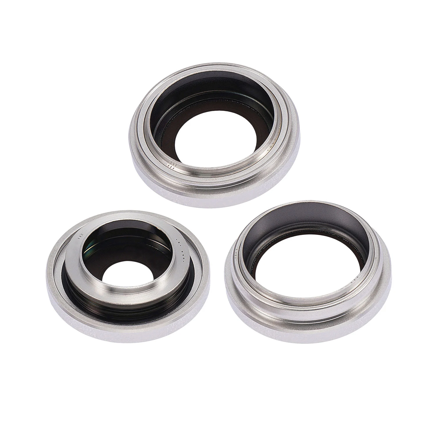 Soporte de repuesto para la cámara trasera del iPhone 14 Pro/14 Pro Max con lente - Plateado