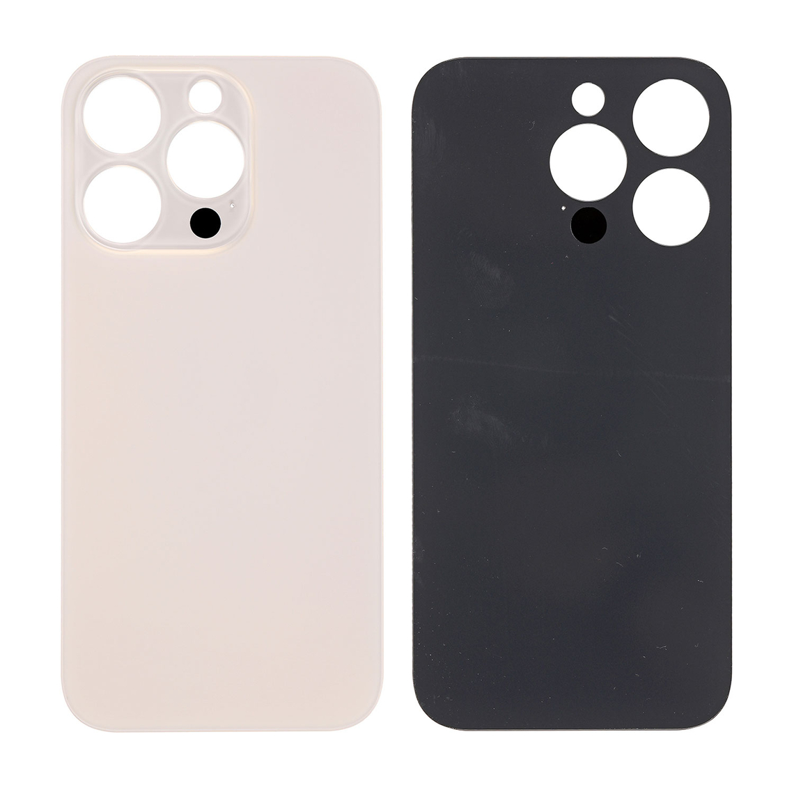 Cubierta trasera de cristal de repuesto para iPhone 14 Pro - Dorado