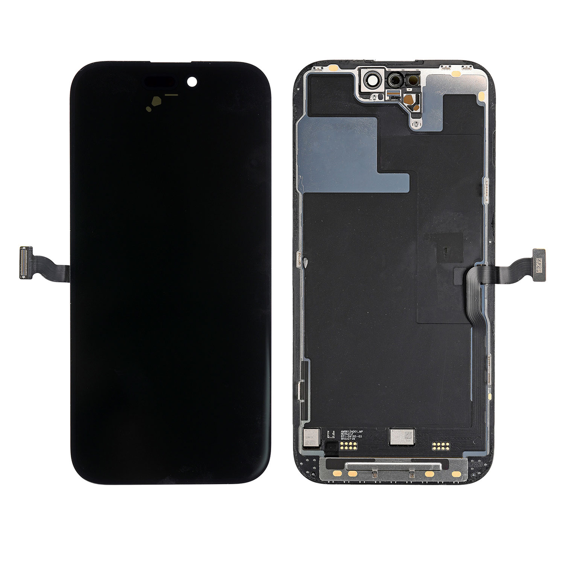 Reemplazo del digitalizador de pantalla OLED para iPhone 14 Pro - Negro