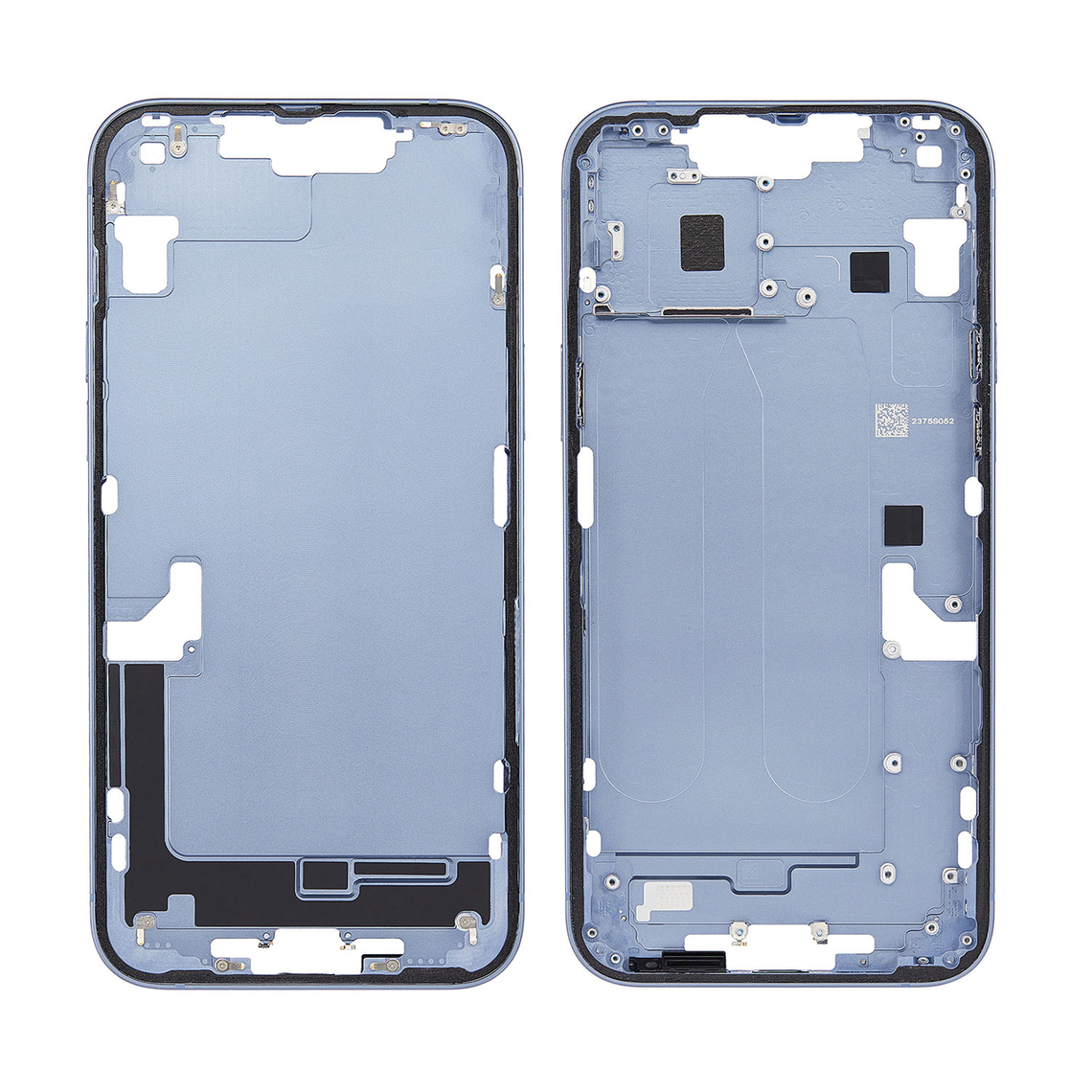 Repuesto para la carcasa central del iPhone 14 Plus - Azul