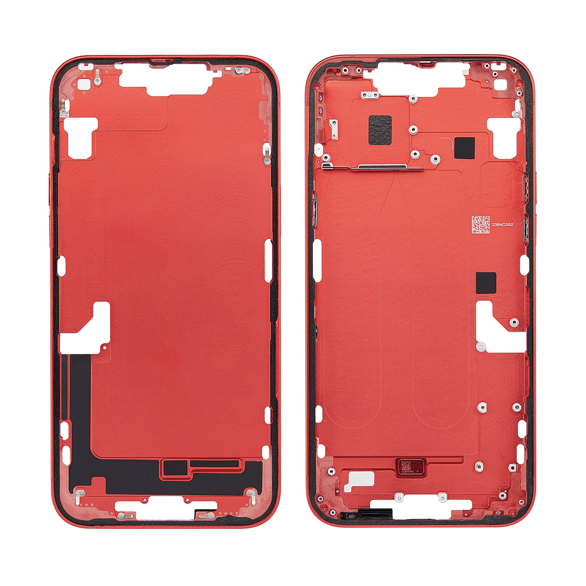 Repuesto para la carcasa central del iPhone 14 Plus - Rojo