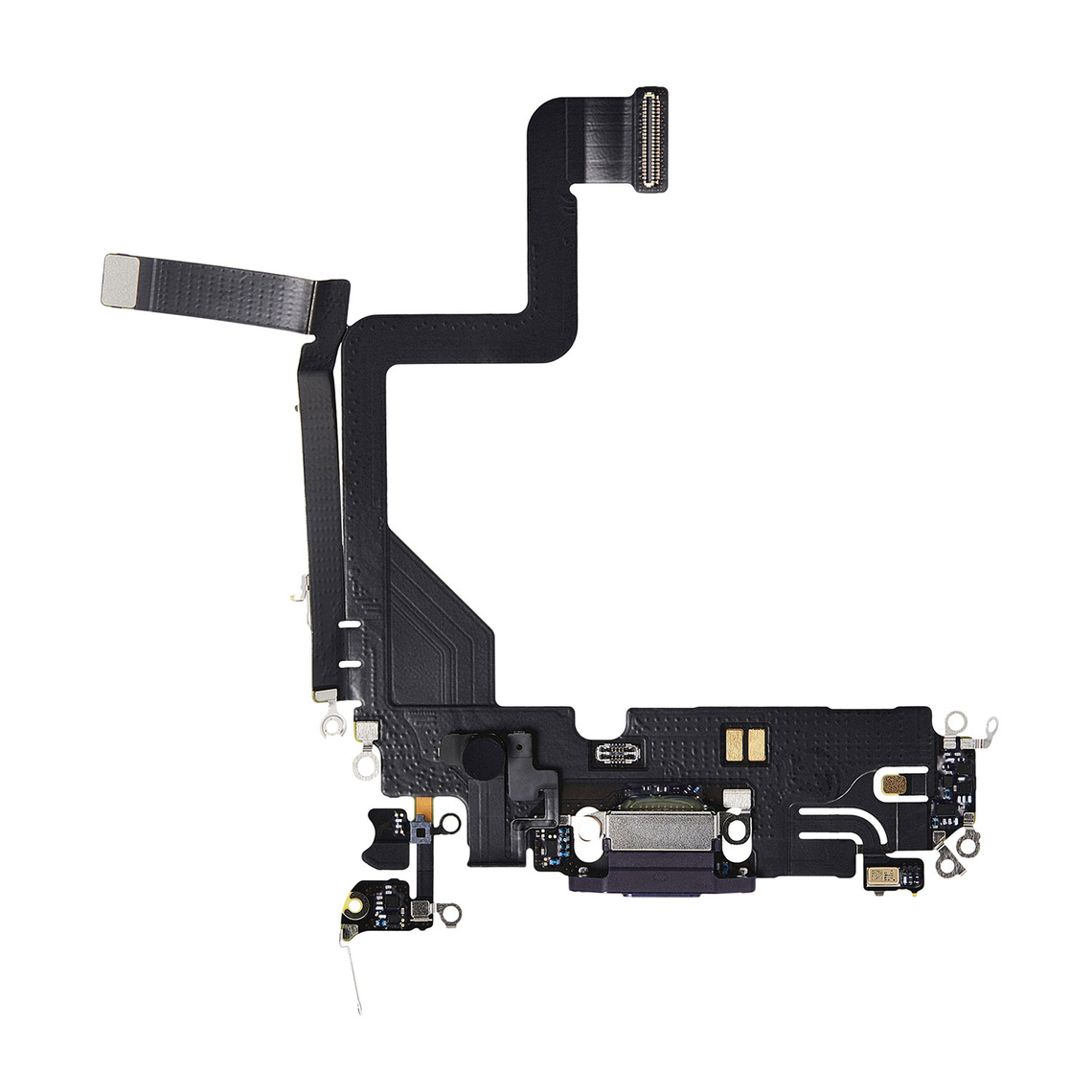 Cable flexible de carga USB de repuesto para iPhone 14 Pro - Morado oscuro