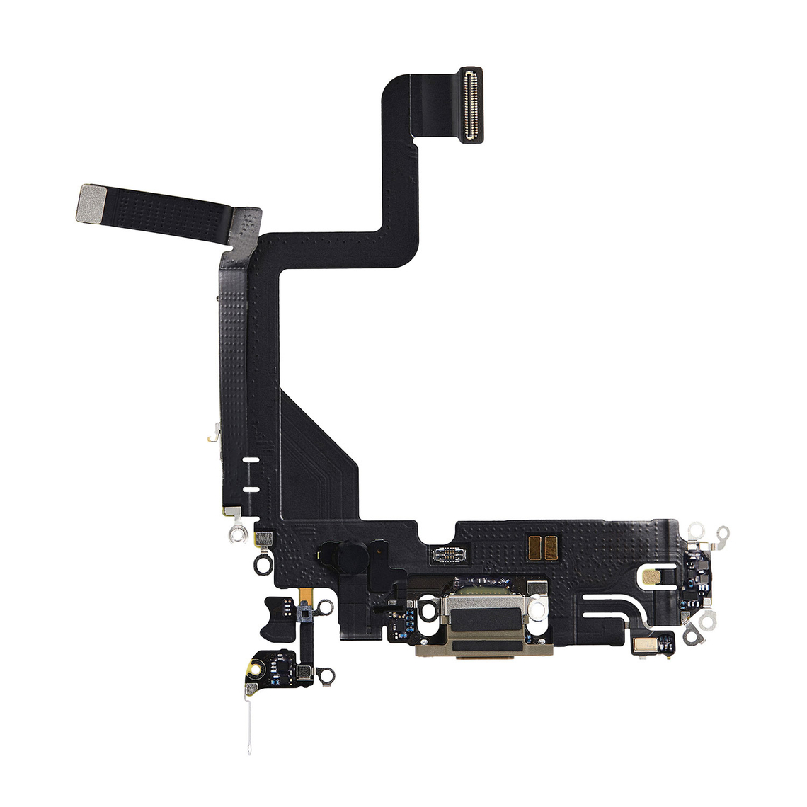 Cable flexible de carga USB de repuesto para iPhone 14 Pro - Dorado