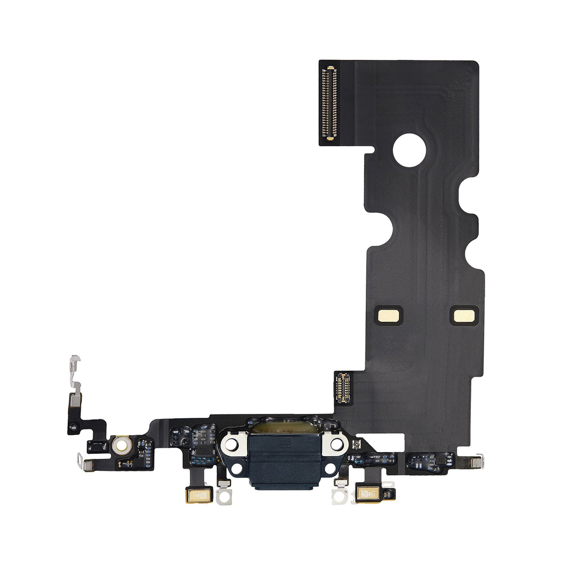 Cable flexible de carga USB de repuesto para iPhone SE de tercera generación - Negro