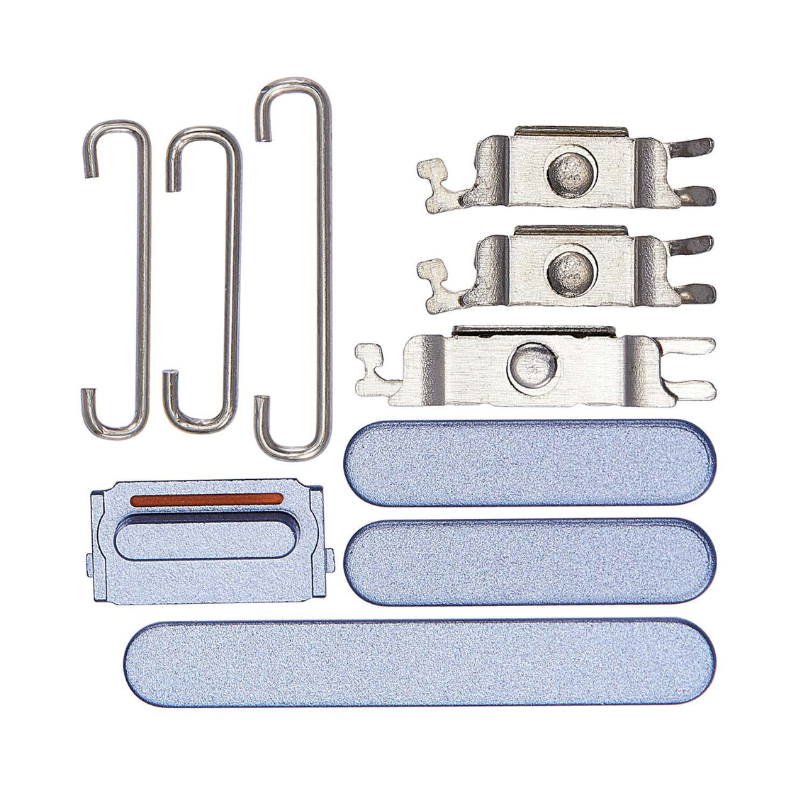 Juego de botones laterales de repuesto para iPhone 14/14 Plus - Azul
