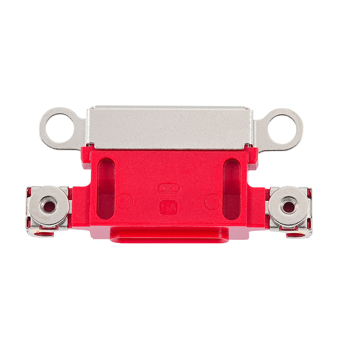 Puerto de carga de repuesto para iPhone 14 y 14 Plus (solo puerto) - Rojo