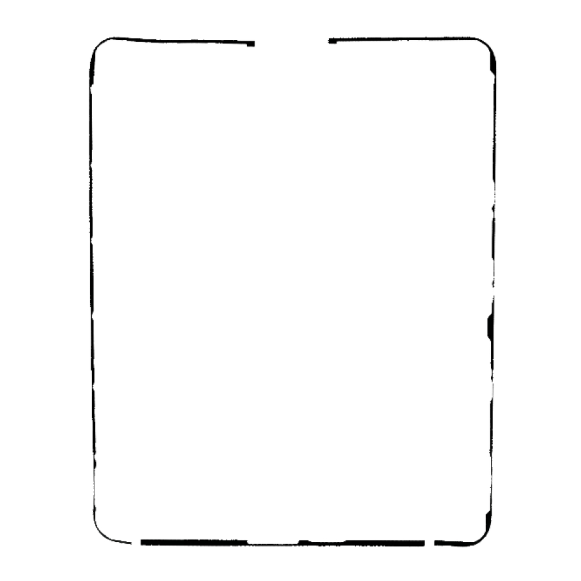 Cinta adhesiva de repuesto para la pantalla táctil del iPad 10