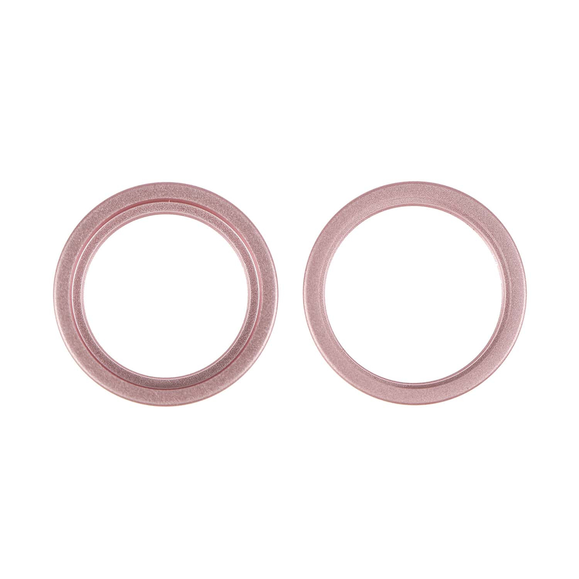 Bisel de cámara trasera de repuesto para iPhone 15 y 15 Plus (solo bisel) - Rosa