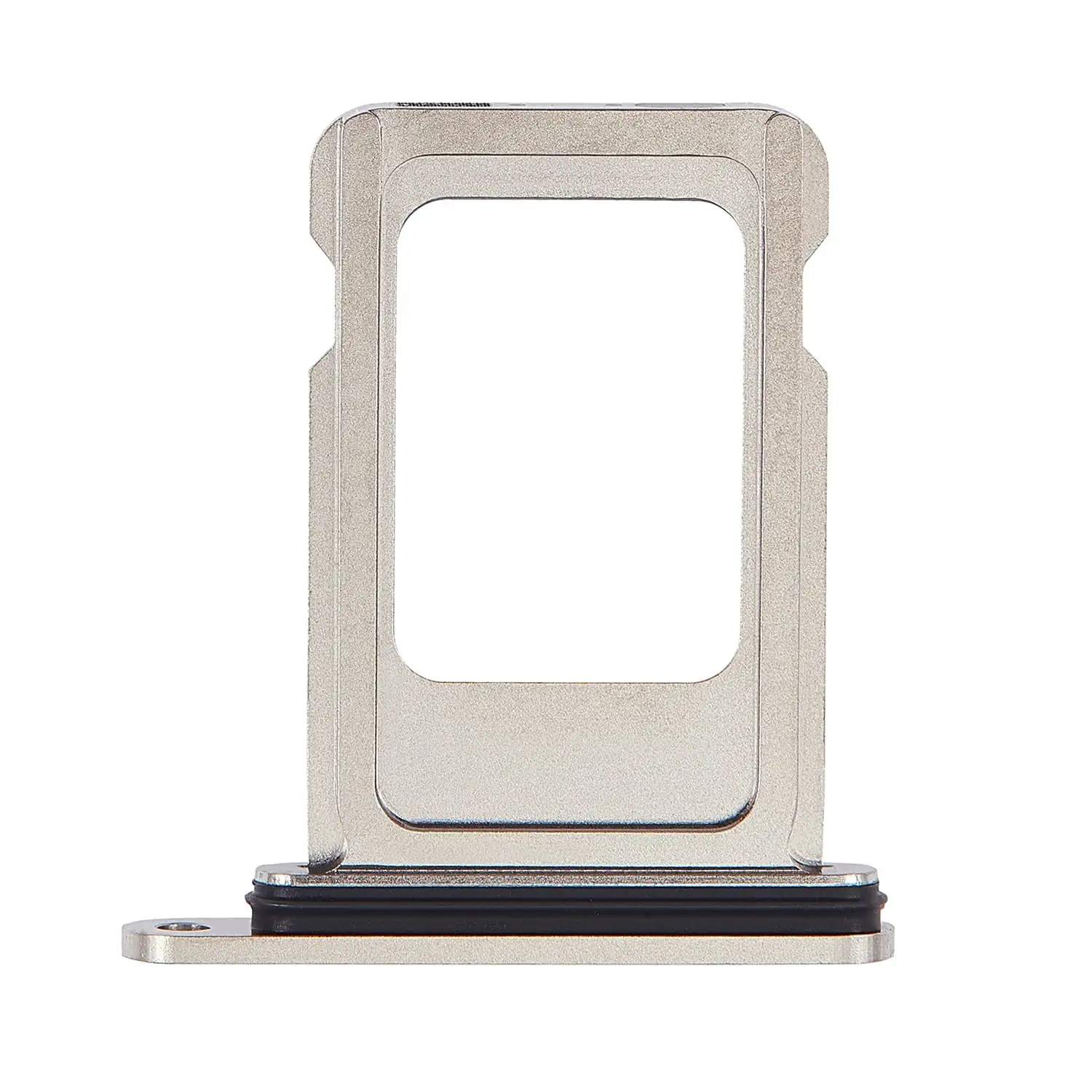 Bandeja de repuesto para tarjeta SIM individual de iPhone 15 Pro y 15 Pro Max - Titanio blanco
