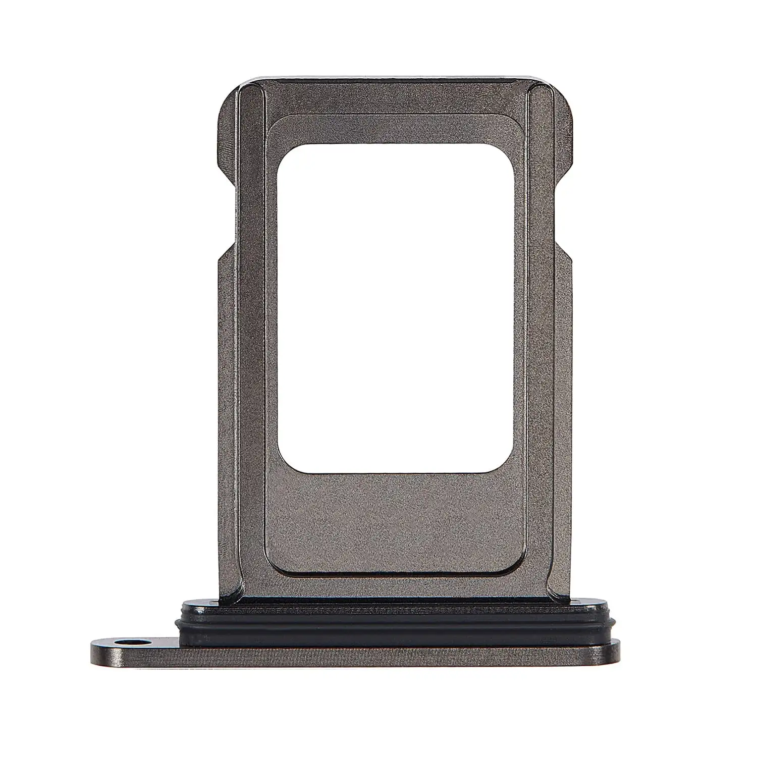 Bandeja de repuesto para tarjeta SIM individual de iPhone 15 Pro y 15 Pro Max - Titanio negro