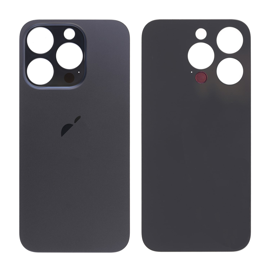 Cubierta trasera de cristal azul titanio de repuesto para iPhone 15 Pro
