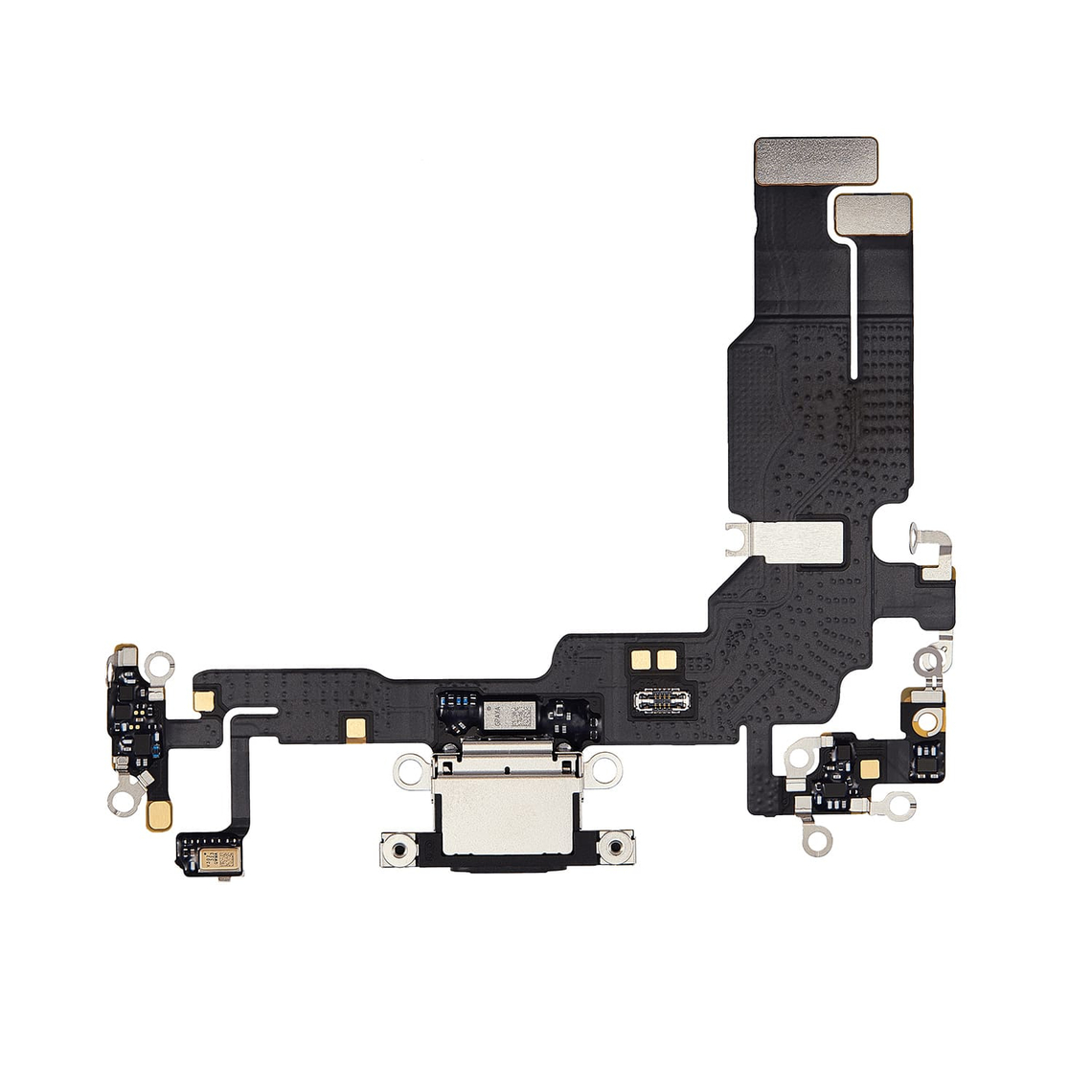 Cable flexible de repuesto para puerto de carga del iPhone 15 - Negro