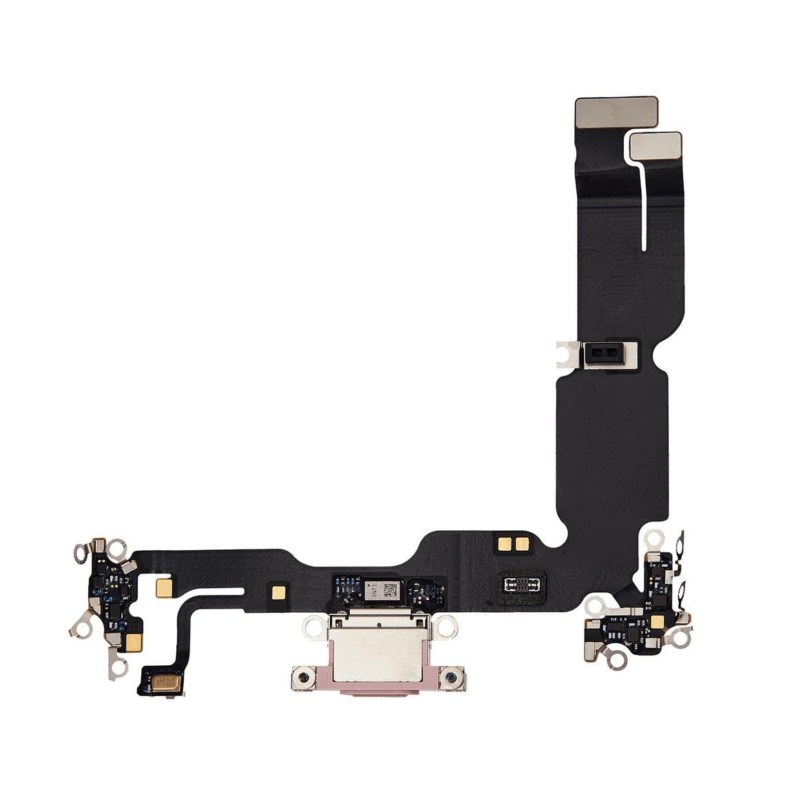 Cable flexible de repuesto para el puerto de carga del iPhone 15 Plus - Rosa