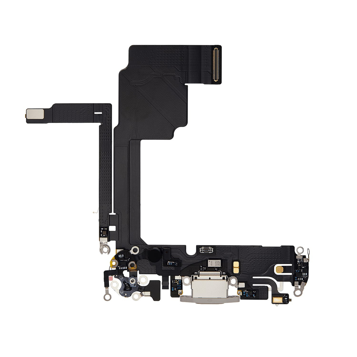 Cable flexible de repuesto para puerto de carga del iPhone 15 Pro - Titanio blanco
