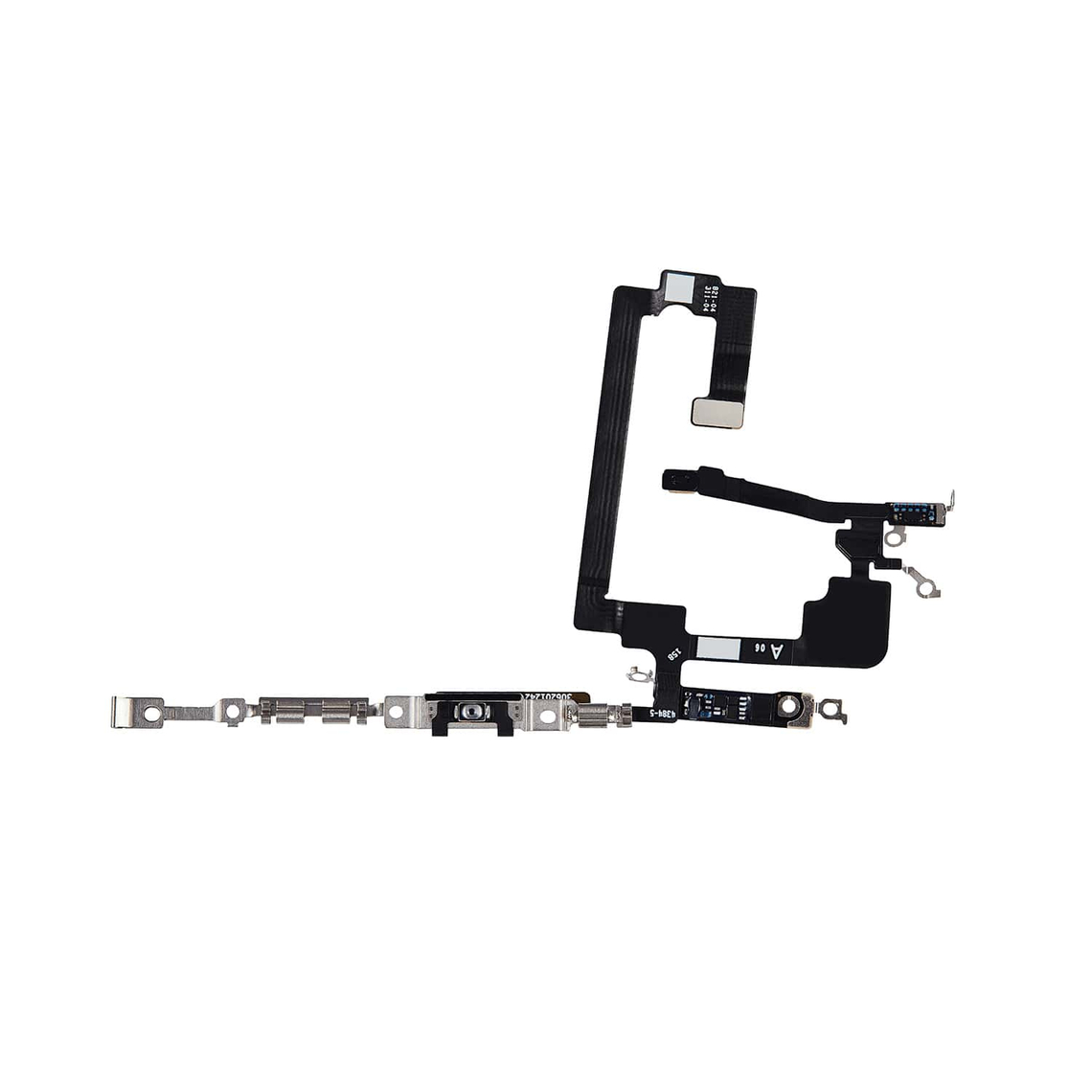 Botón de encendido de repuesto para iPhone 15 Plus con cable flexible Bluetooth