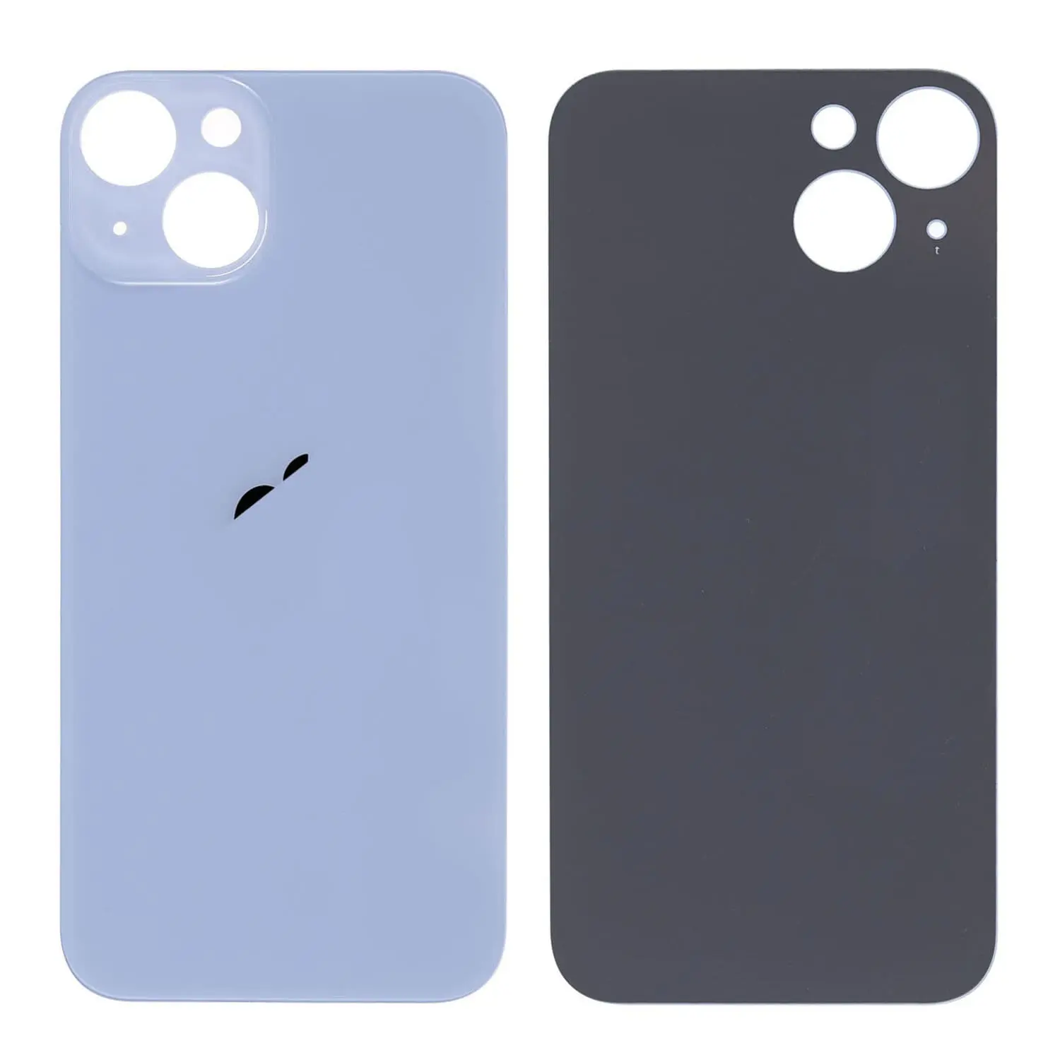 Cubierta trasera de cristal azul de repuesto para iPhone 14