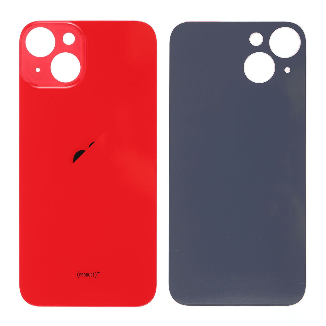 Cubierta trasera de cristal de repuesto para iPhone 14 - Roja