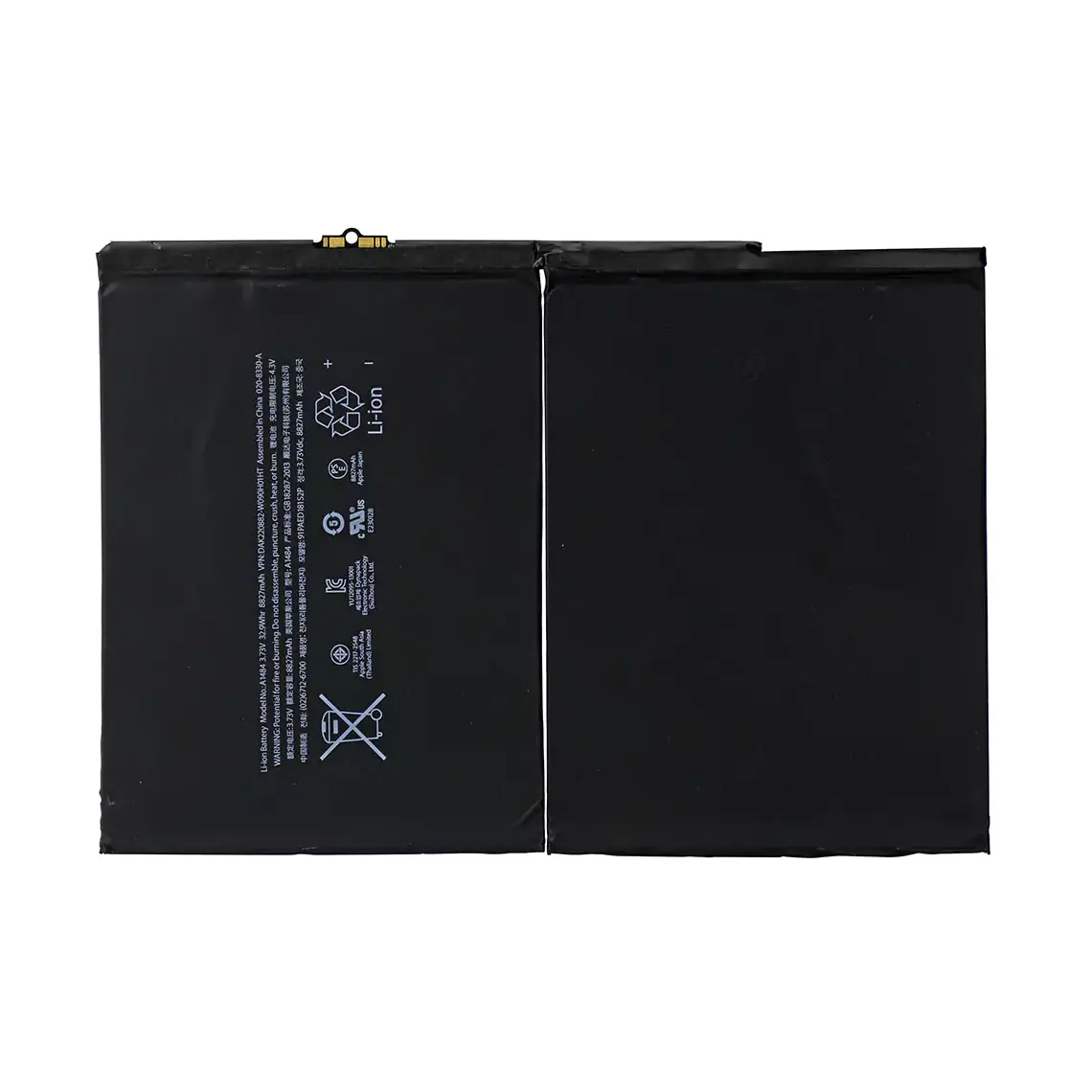 Batería de repuesto para iPad 9 de 8827 mAh