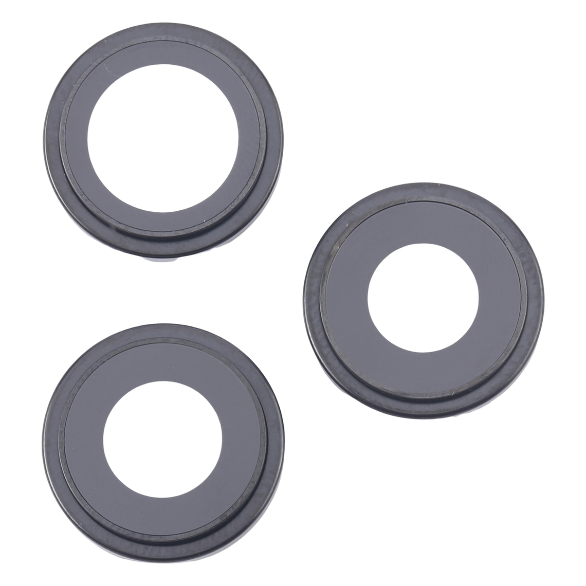 Anillo de cámara trasera de repuesto para iPhone 16 Pro con lente (3 piezas)