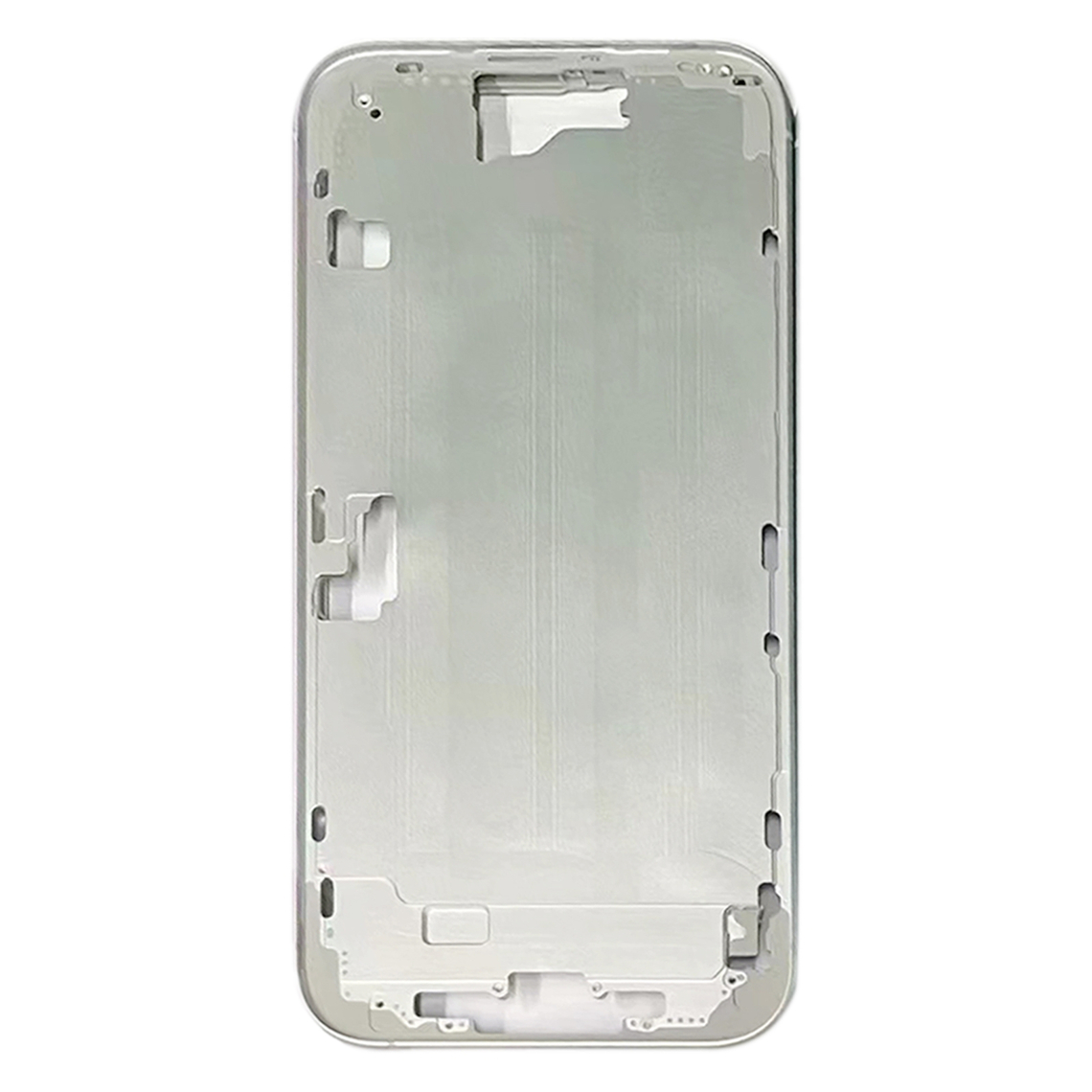 Marco central de repuesto para iPhone 16 Plus - Blanco