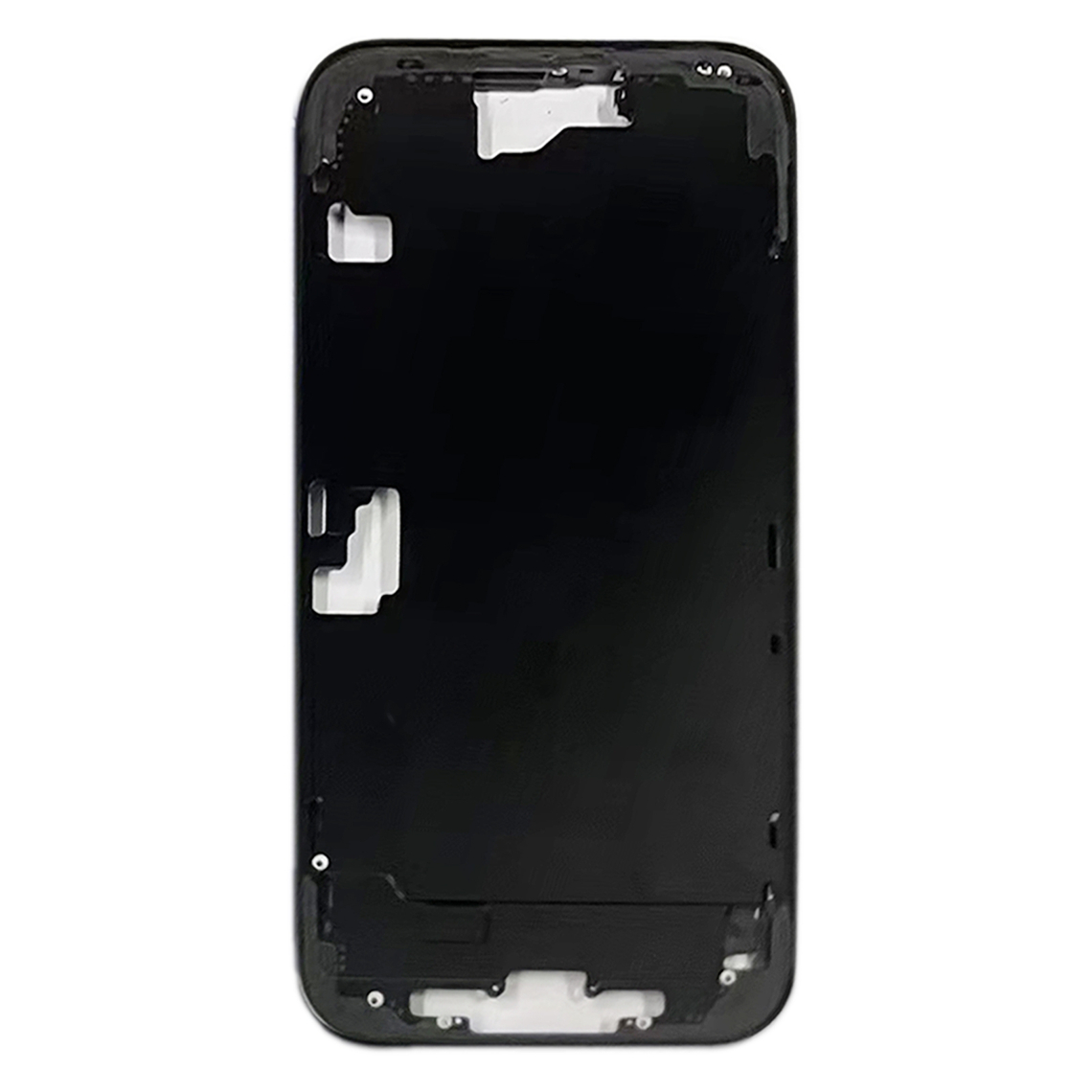 Marco central de repuesto para iPhone 16 - Negro