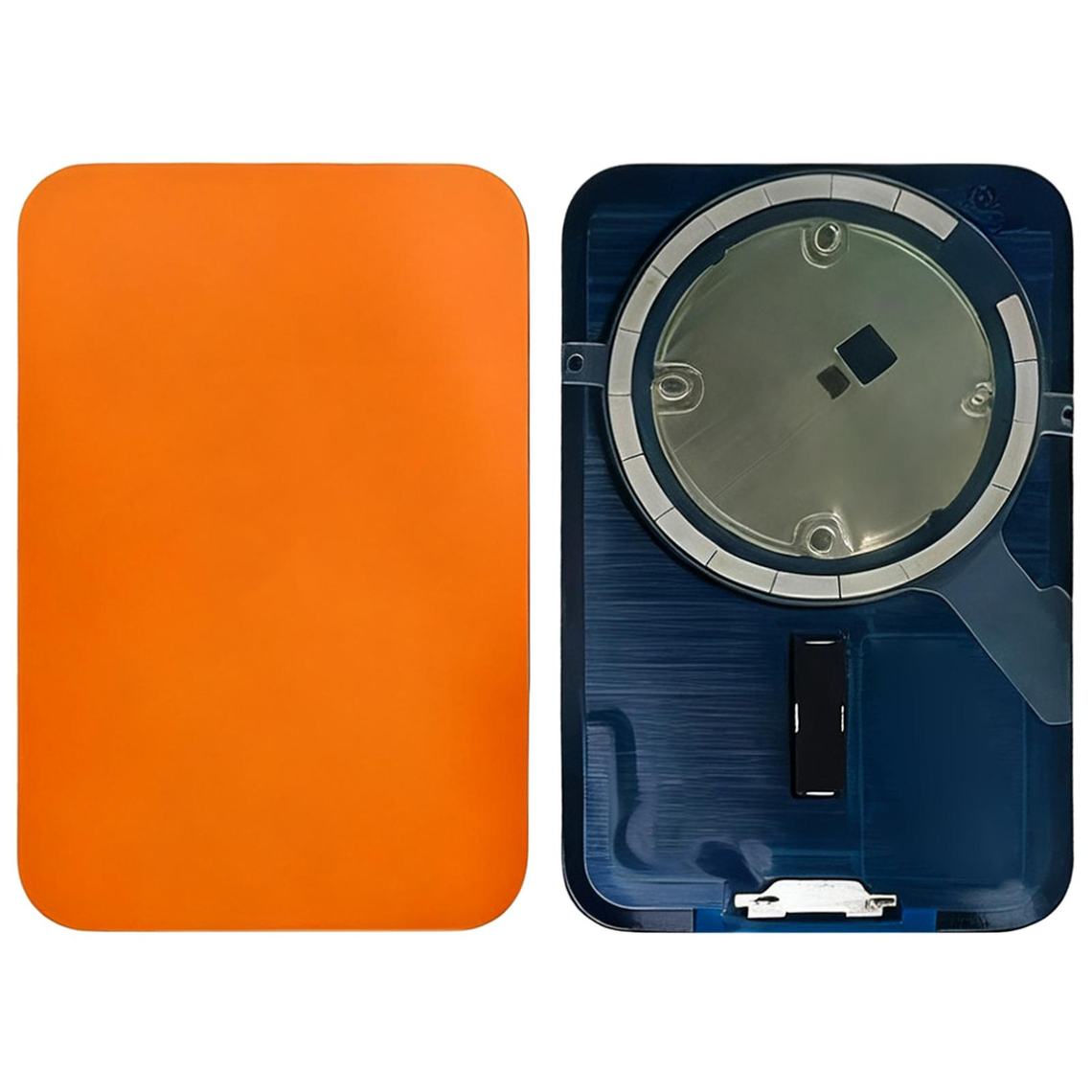 Tapa de cristal de repuesto para la batería del iPhone 17 Pro Max con MagSafe - Naranja Cósmico