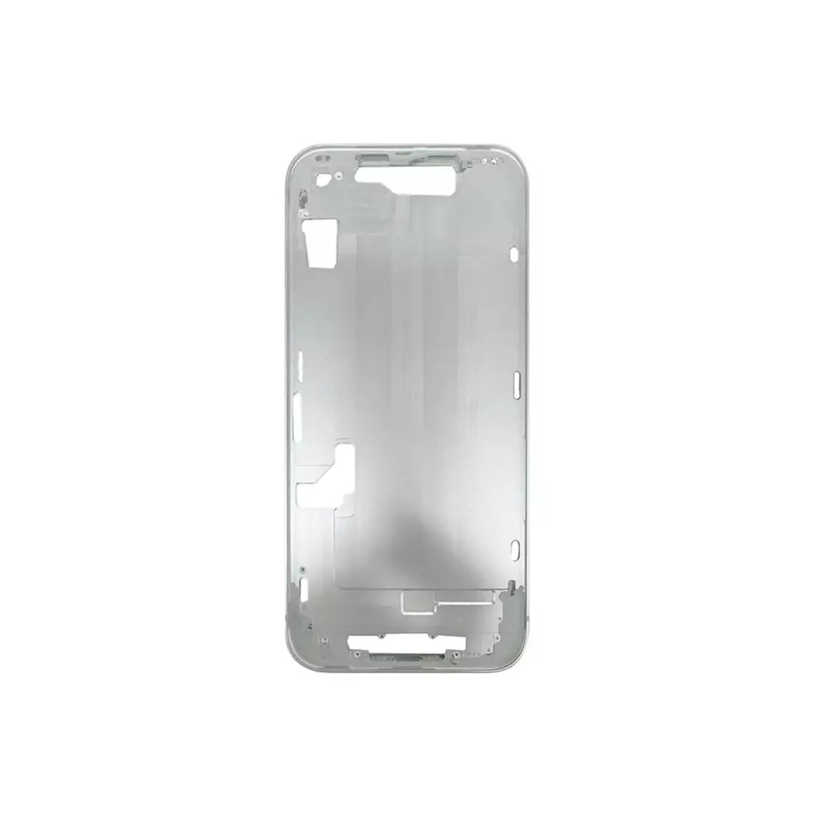 Marco central de pantalla de repuesto para iPhone 16e con marco lateral Kyes-White