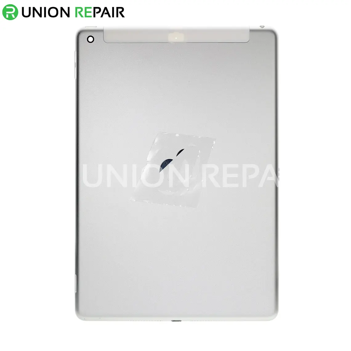 Tapa trasera de repuesto para iPad 9 versión 4G - Plateada