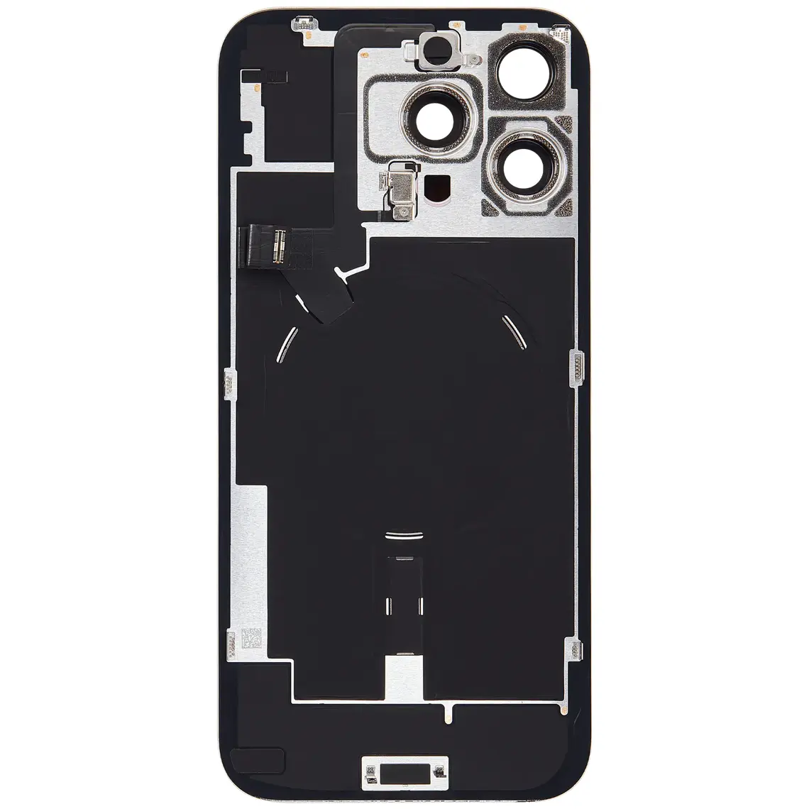 Repuesto para la carcasa trasera de cristal del iPhone 16 Pro Max (original) - Titanio desierto