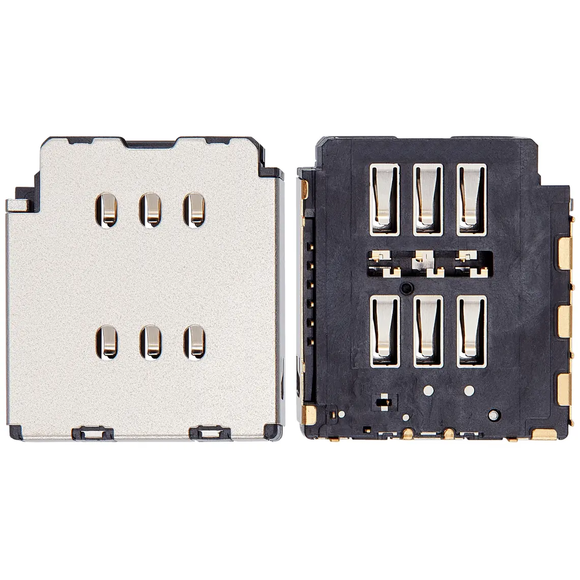 Lector de tarjetas SIM duales de repuesto para iPhone 15 Pro / 15 Pro Max