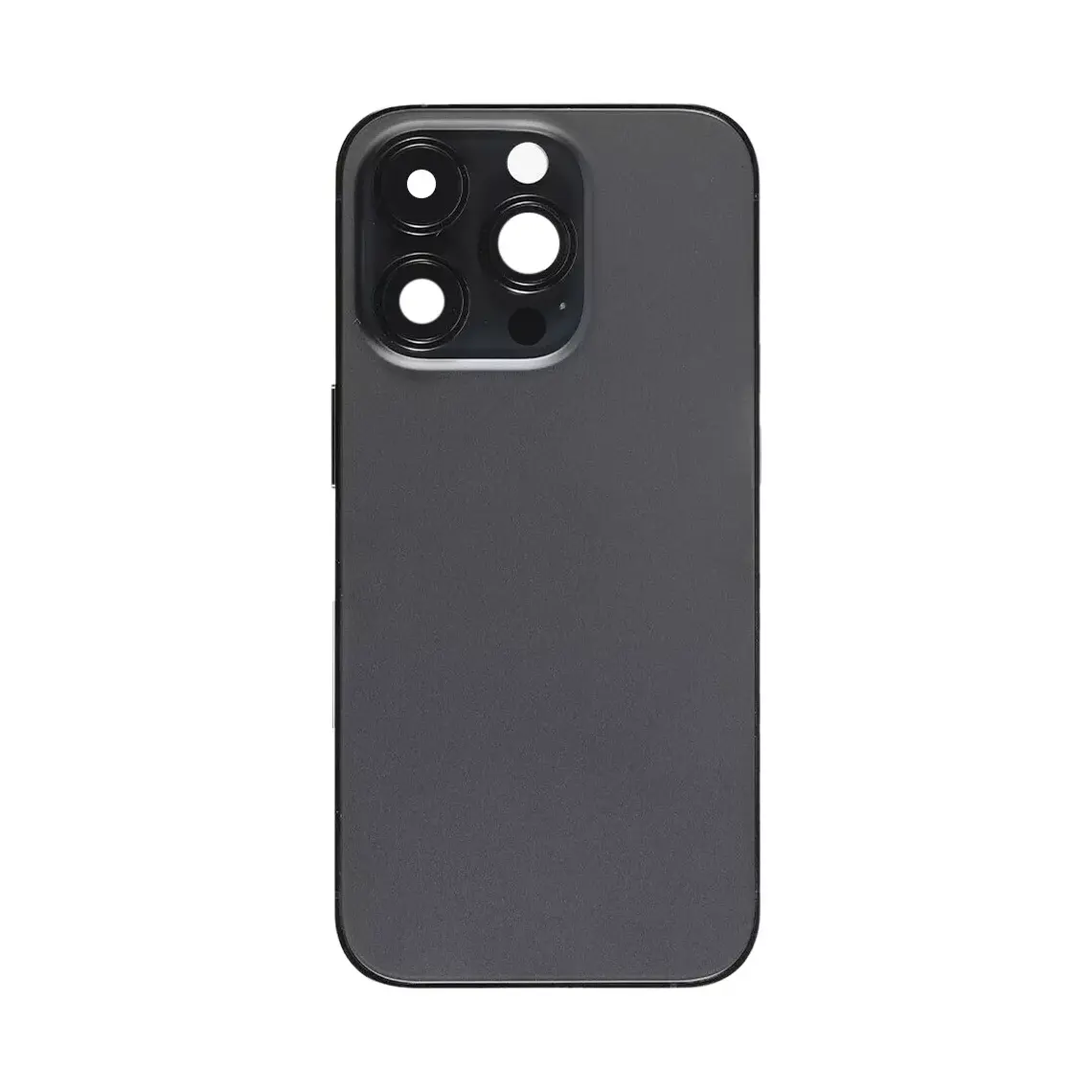 Carcasa trasera de repuesto con marco para iPhone 14 Pro Max (Negro espacial)