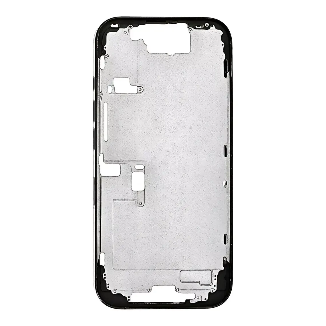 Marco central de repuesto para iPhone 16 Pro - Negro