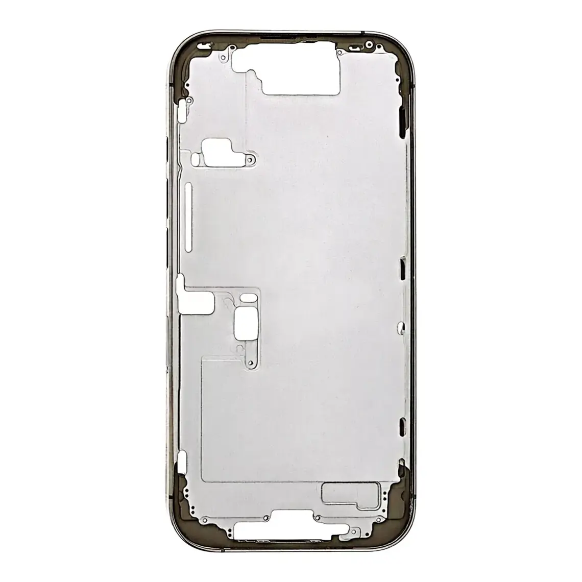 Marco central de repuesto para iPhone 16 Pro - Titanio natural