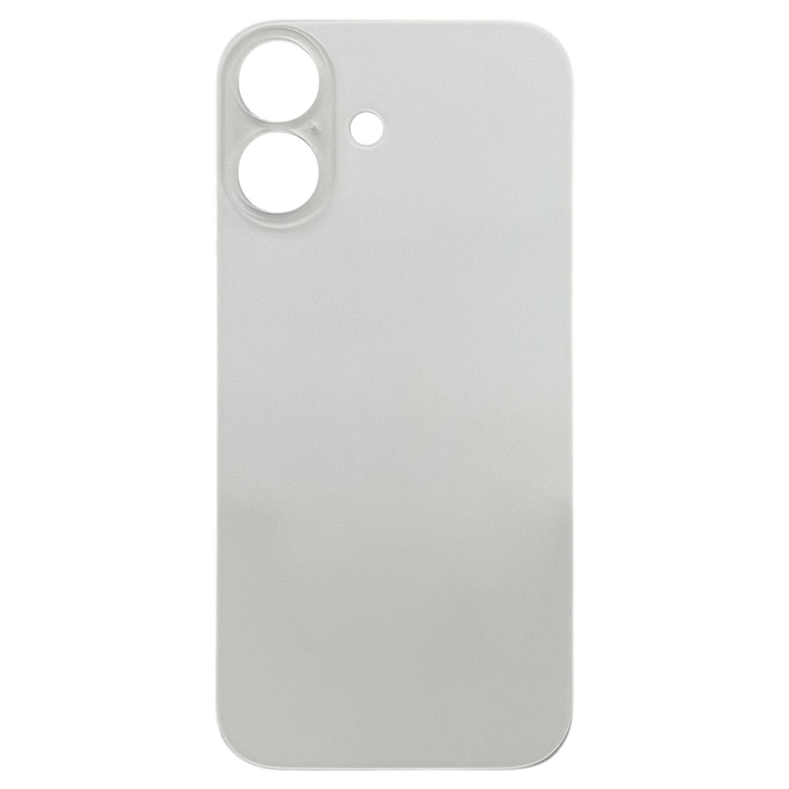 Cubierta trasera de cristal de repuesto para iPhone 17 - Blanco