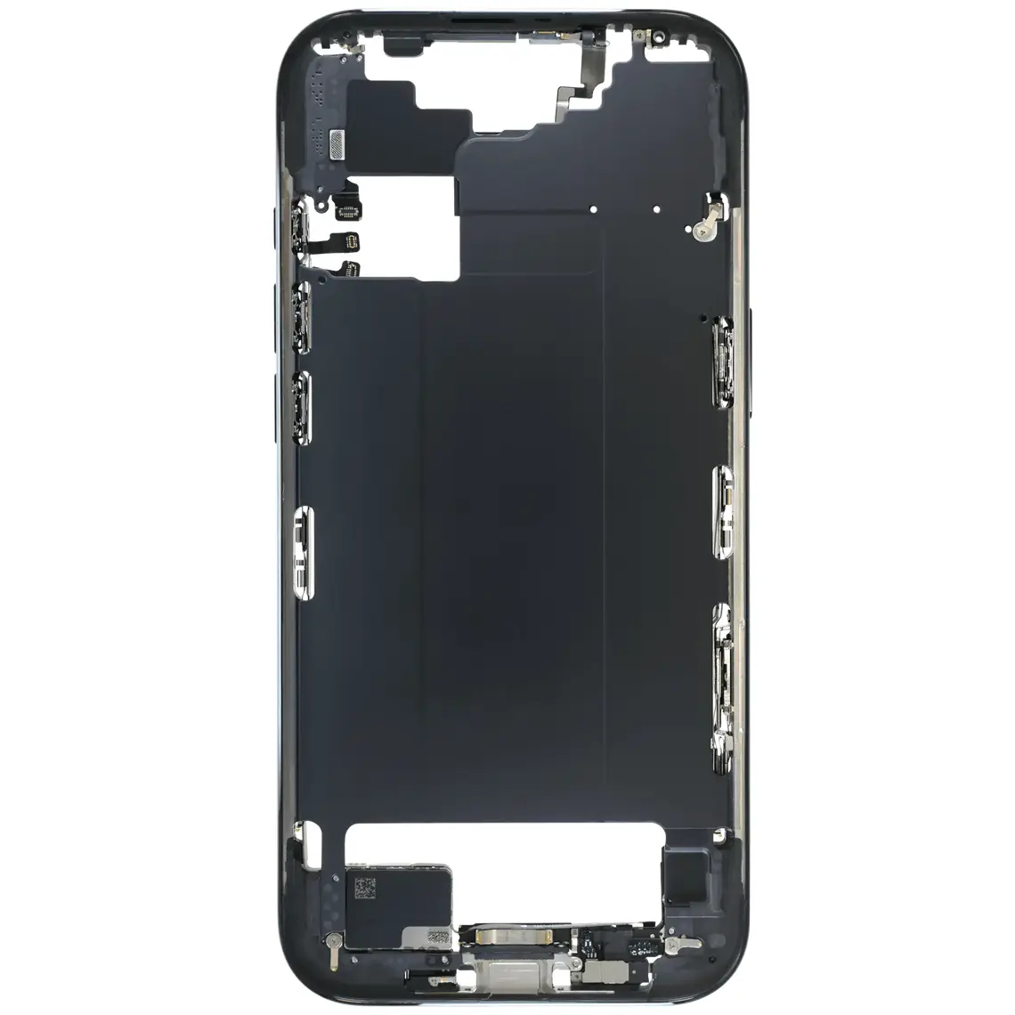 Repuesto para el marco de la carcasa central del iPhone Air (original) - Negro