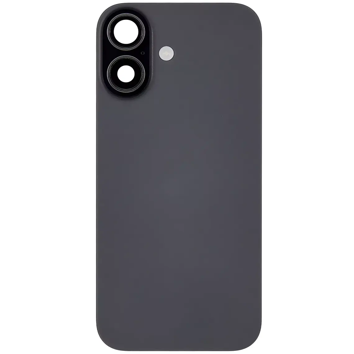 Repuesto para la parte trasera de cristal del iPhone 16 (original) - Negro