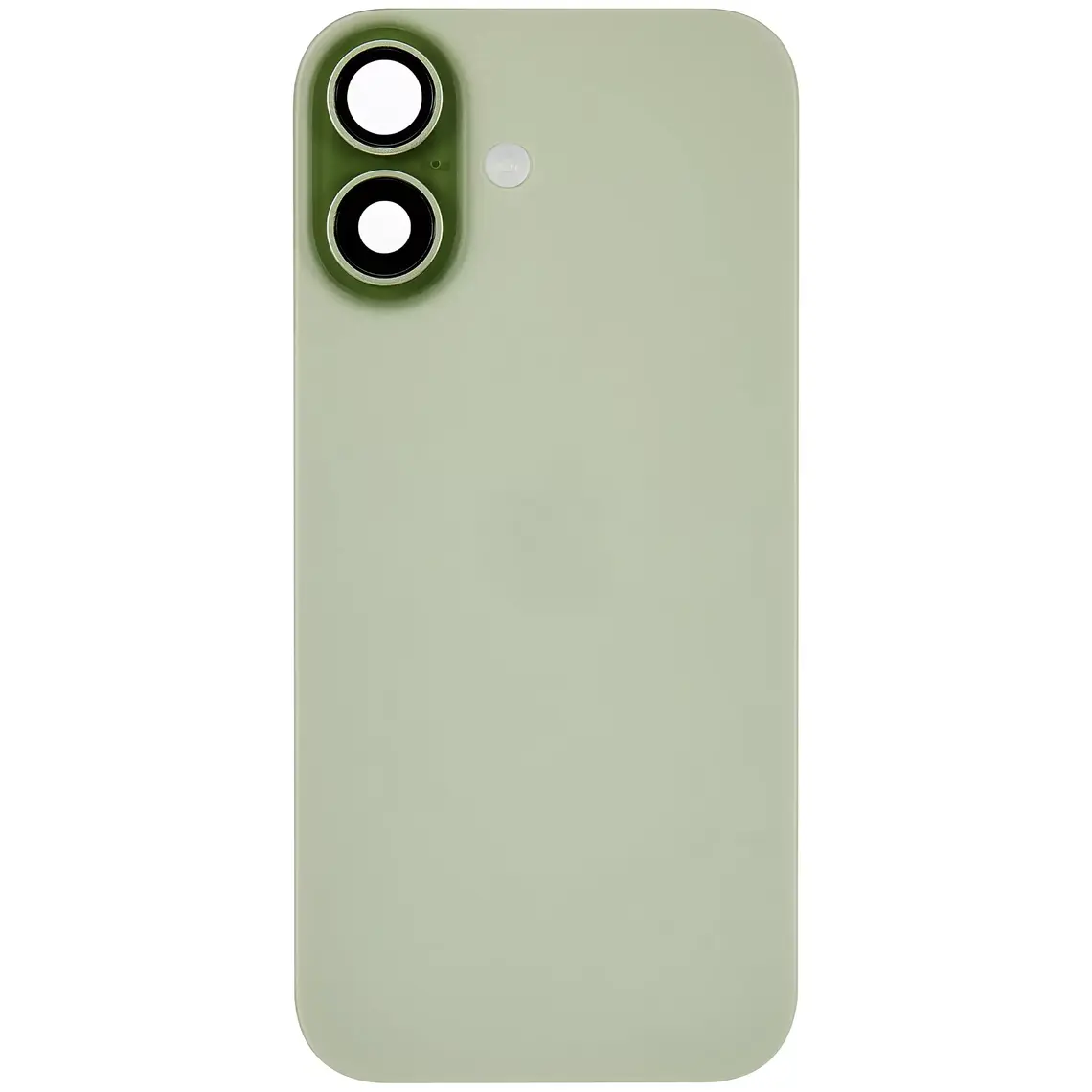 Repuesto para la carcasa trasera de cristal del iPhone 17 (original) - Color salvia