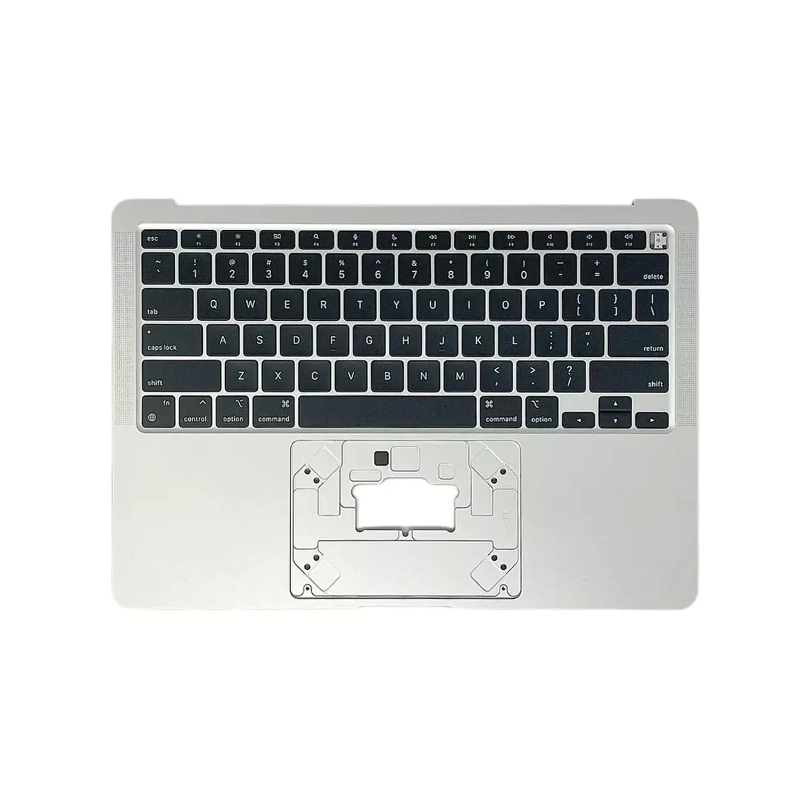 Carcasa superior plateada con teclado para MacBook Air de 13" M1 A2337 (2020)