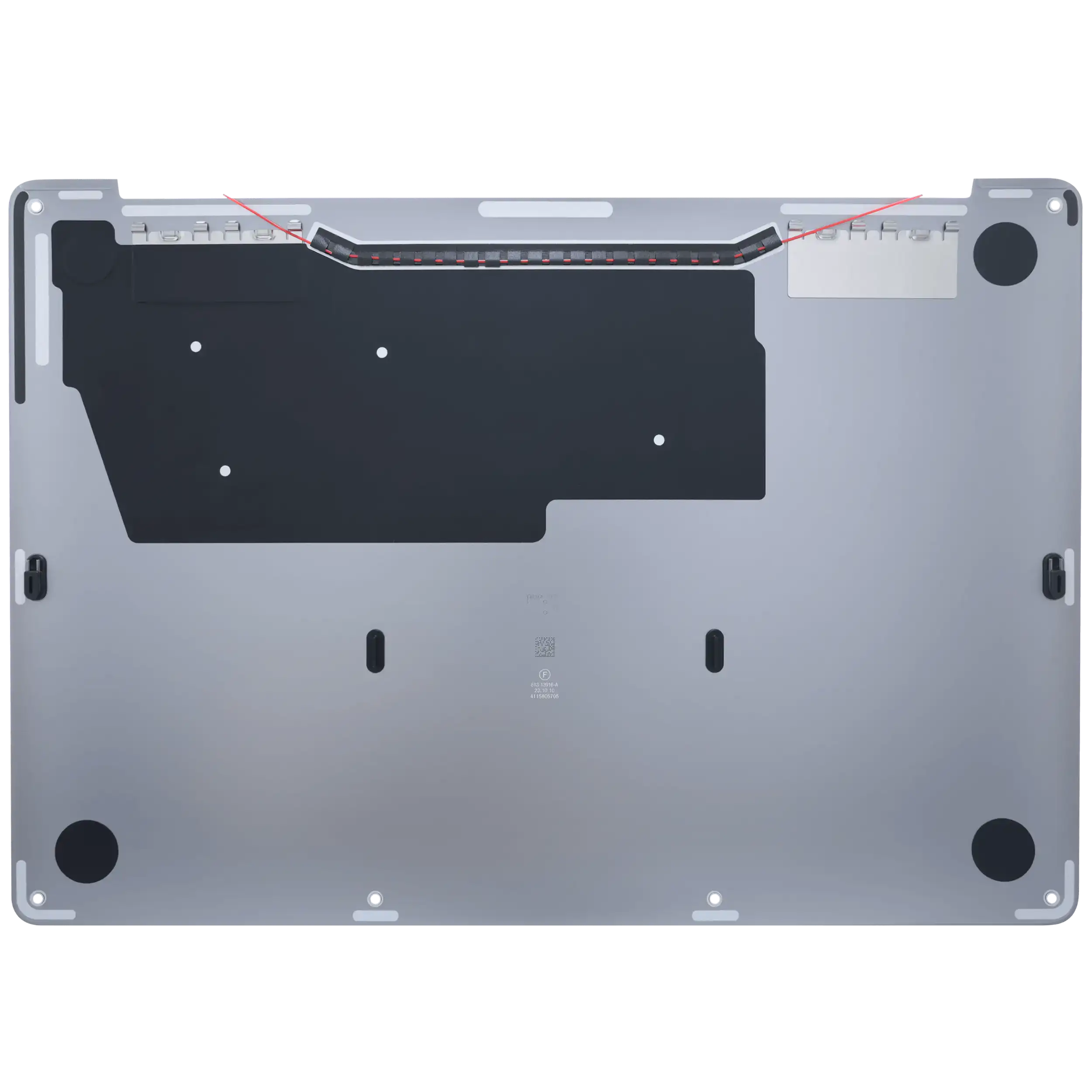 Carcasa inferior para MacBook Pro de 13" A2338 (2020) (Gris espacial)