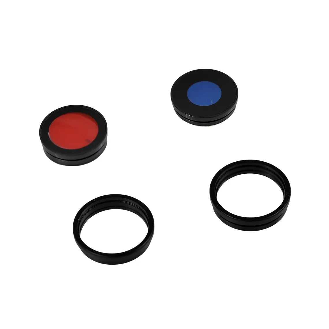 Lente de cámara trasera con anillo (negro) | Repuestos para iPhone 16/16 Plus