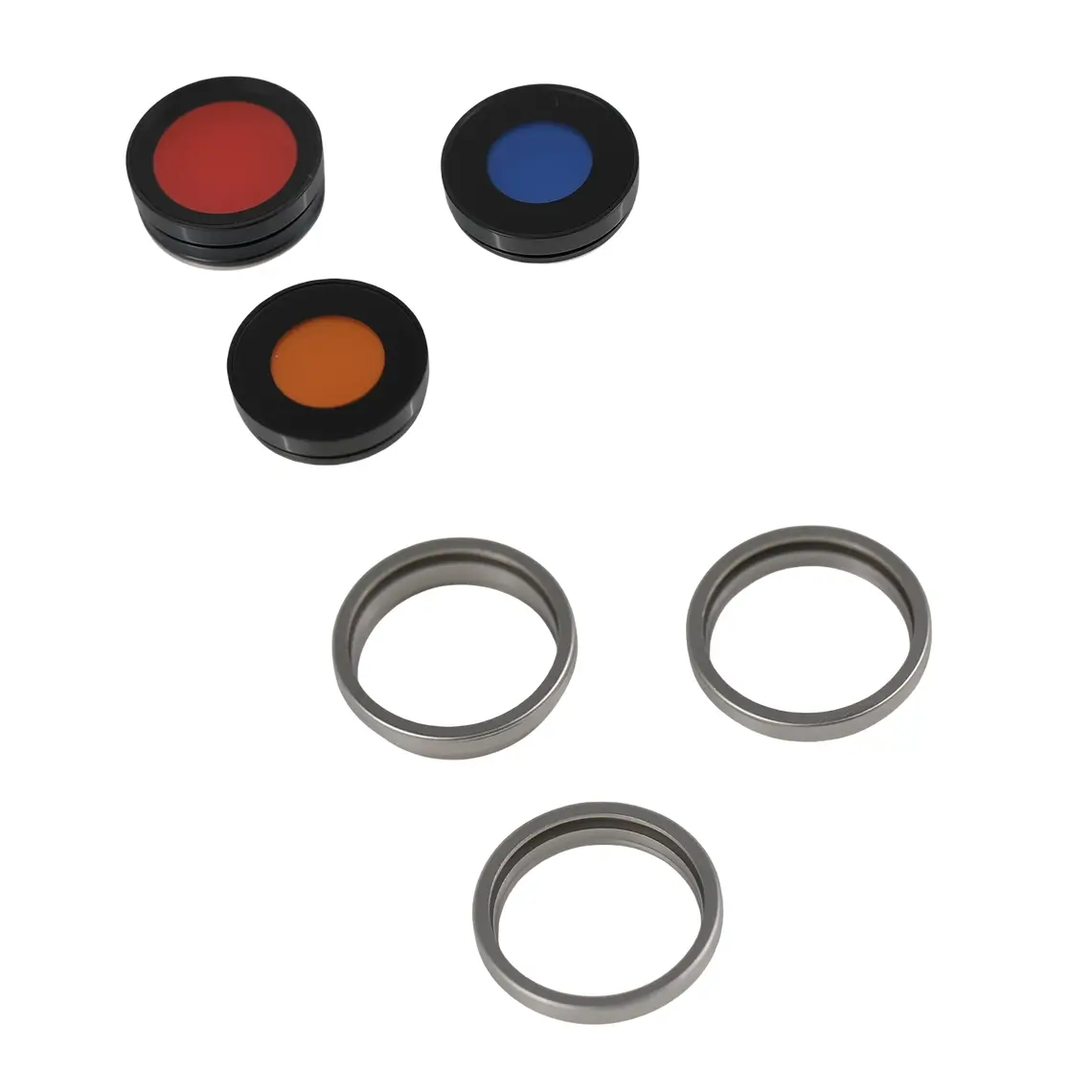 Lente de cámara trasera con anillo (titanio natural) | Repuestos para iPhone 16 Pro/16 Pro Max